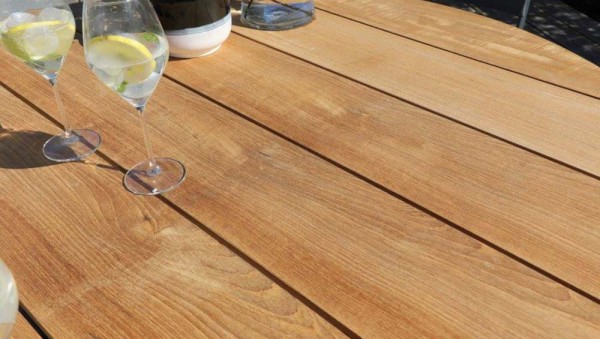 Table Neuvic 130 plateau Teck Océo - 7
