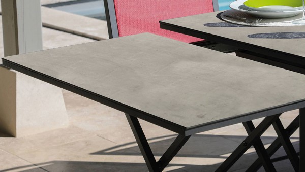 Table SOTTA 150/200/250 plateau Fundermax® Proloisirs - 6