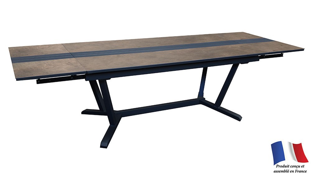 Table GALLEO 180/230/280 plateau Fundermax® Proloisirs - 1