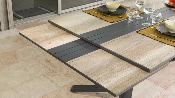 Table GALLEO 180/230/280 plateau Fundermax® Proloisirs - 9