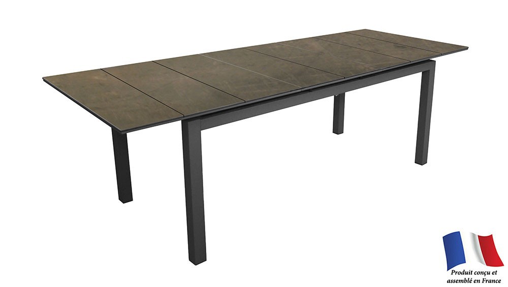 Table TAHAA 180/240 plateau Fundermax® Alizé - 1