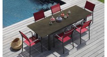 Table TAHAA 180/240 plateau Fundermax® Alizé - 2