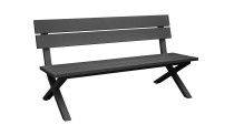 Banc CROSSWAY Coloris:Châssis Teck/Assise Teck Ecotax:Prix de vente comprenant l'éco-taxe de 2,10 € TTC Mode de livraison:LDDM -