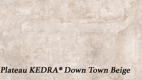 Table VITA 180/240 plateau Kedra® Coloris:Châssis Sand/Plateau Kedra® Downtown Ecotax:Prix de vente comprenant l'éco-taxe de 10,