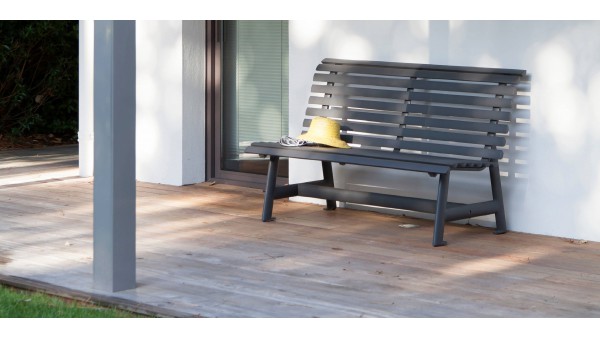 Banc de jardin SQUARE Proloisirs - 2