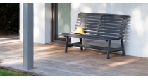 Banc de jardin SQUARE Proloisirs - 2